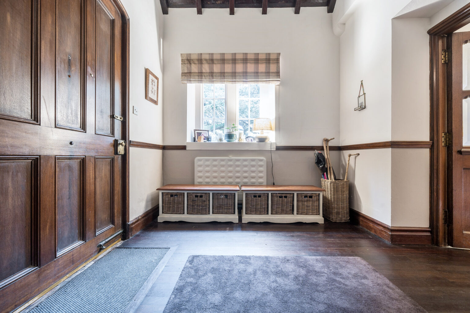 House hall staged